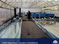 FARAEI Aquaponics Mauritius - Installation